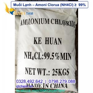 Muối Lạnh – Amoni Clorua (NH4Cl) 99,5%